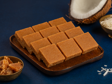 Jaggery Coconut Mithai