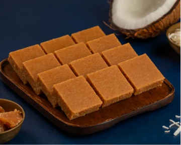 Jaggery Coconut Mithai